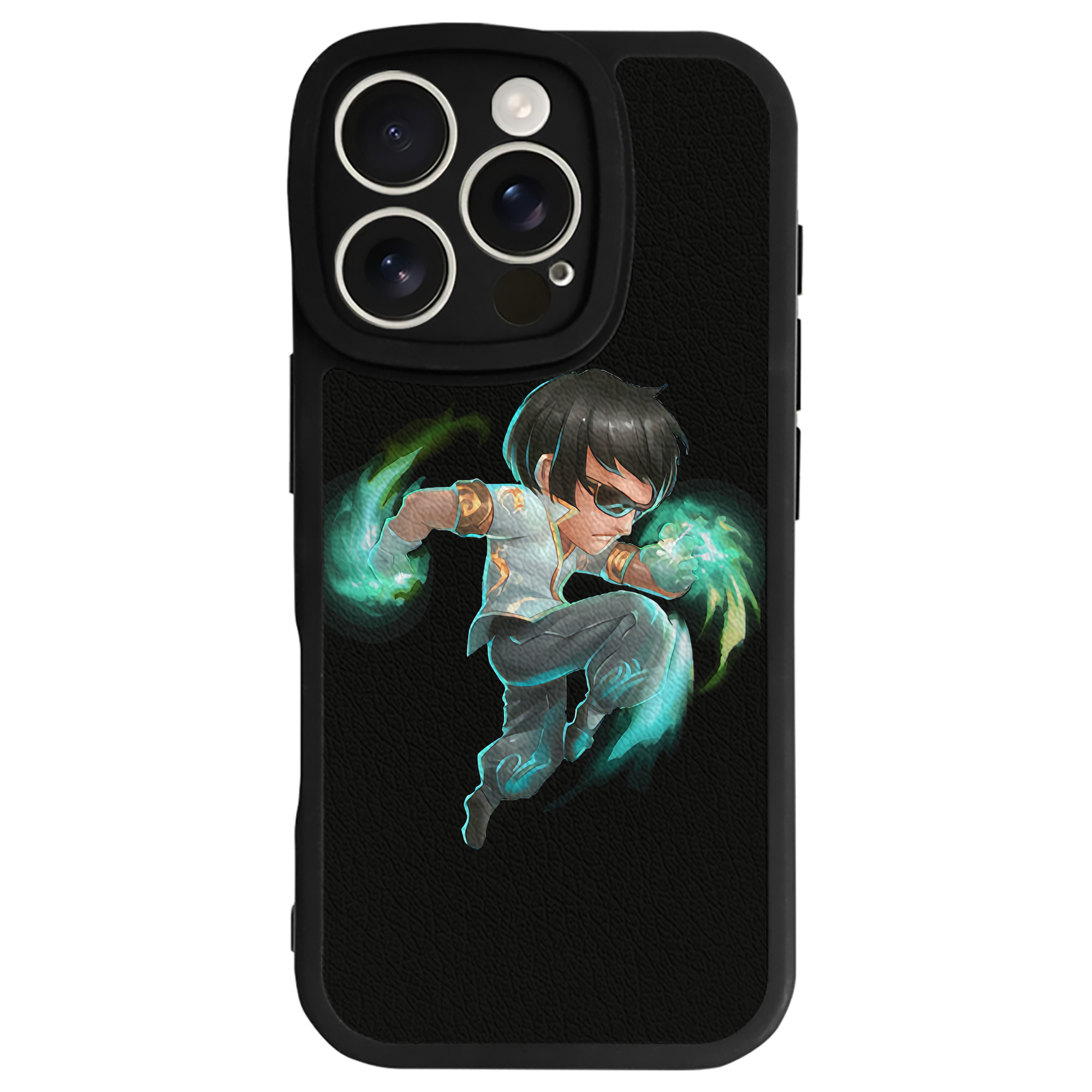 リーグ・オブ・レジェンド League of Legends LOL 【iPhone 16シリーズ対応】シリコンスマホケース（レザー調） 材質：シリコン
